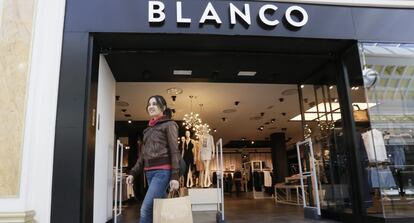 Tienda de Blanco en un centro comercial de Majadahonda. 