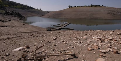 Imagen del embalse de Ricobayo.