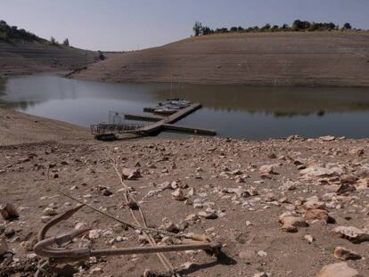 Imagen del embalse de Ricobayo.