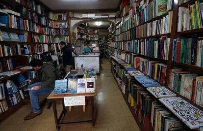 Librería Nicolás Moya, la más antigua de Madrid. 