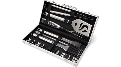 utensilios para asar carne