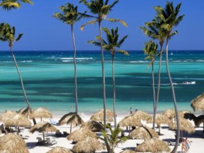 Una playa en la Rep&uacute;blica Dominicana.