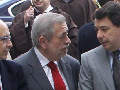 Crist&oacute;bal Montoro y Antonio Beteta, &#039;n&uacute;mero dos&#039; de Hacienda, e Ignacio Gonz&aacute;lez.