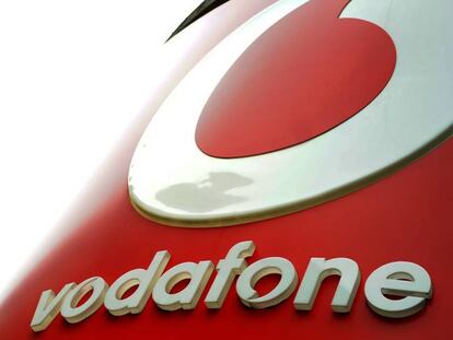 Logotipo de Vodafone.