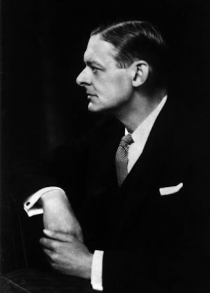 El escritor T. S. Eliot, retratado en 1930.