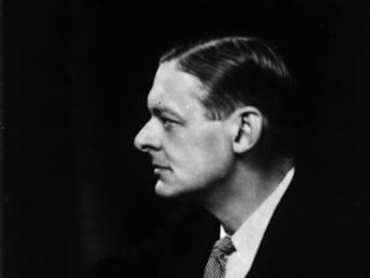 El escritor T. S. Eliot, retratado en 1930.