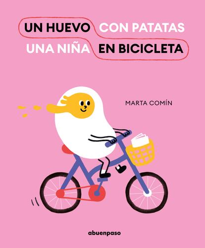 Portada de 'Un huevo en bicicleta'.