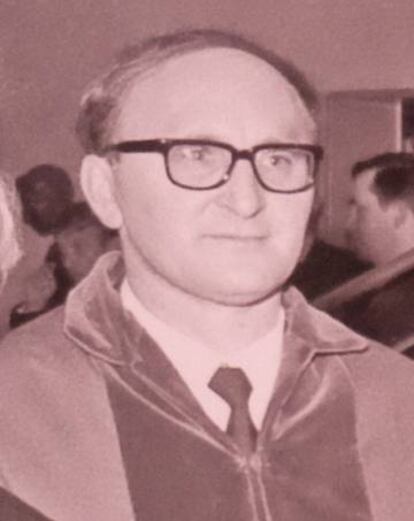 El teólogo Johann Baptist Metz, en 1971.