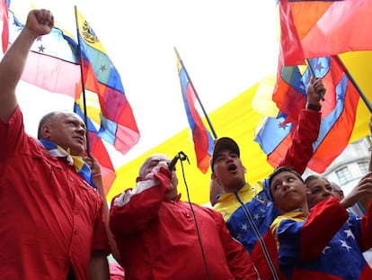 Diosdado Cabello, presidente de la Constituyente de Venezuela.