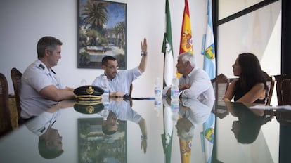 Francisco López, Juan Franco, Francisco Mena y Macarena Arroyo.