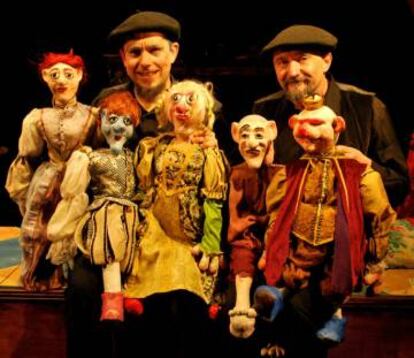 Tropos teatro de títeres y La Tirita de Teatro presentan el espectáculo 'Y los sueños sueños son'.