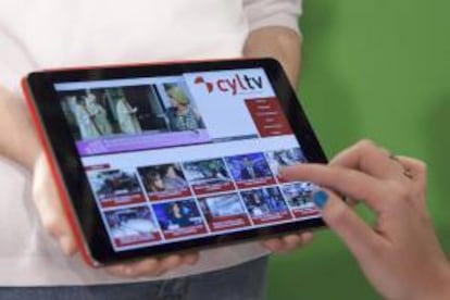 RTVCyL ha presentado hoy la App de Castilla y León Televisión para iPad, iPhone y dispositivos Android, en el marco de las acciones conmemorativas de su V aniversario.