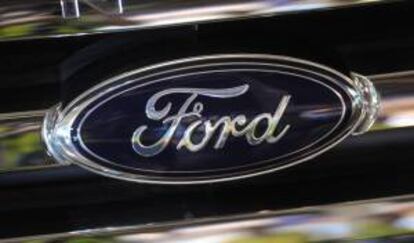 Fotografía de archivo que muestra el logo de Ford. EFE/Archivo