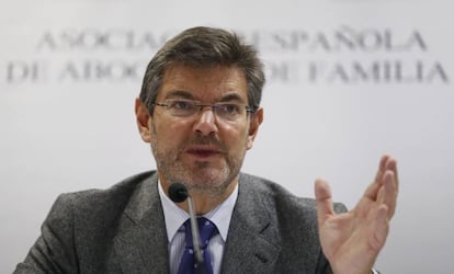 El ministro de Justicia, Rafael Catal&aacute;, el pasado 3 de marzo.