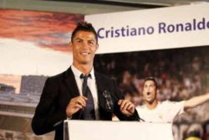 Cristiano Ronaldo, tras firmar su renovaci&oacute;n