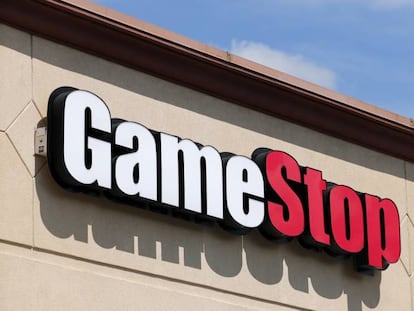 Logotipo de Gamestop.