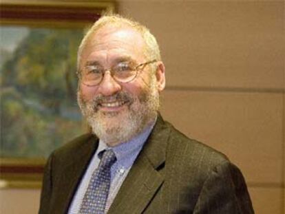 Joseph Stiglitz, durante la entrevista.