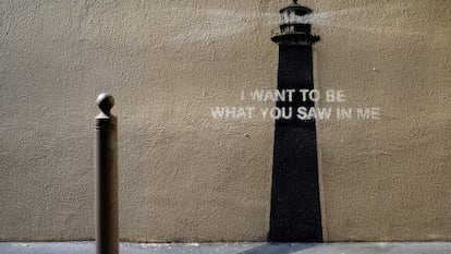 Imagen compartida por Bansky en sus redes sociales.