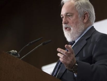 Miguel Arias Cañete, el pasado jueves en Sevilla.
