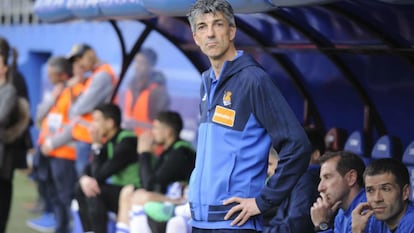 Imanol Alguacil, entrenador de la Real Sociedad