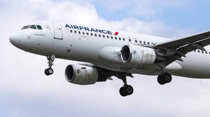 Un avión de la aerolínea francesa Air France.