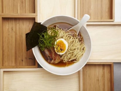 El Shoyu ramen de Chuka, para tirarse de cabeza.
