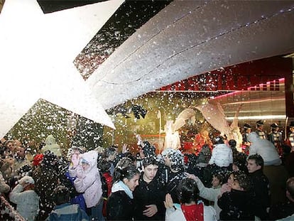 Navidad blanca en Madrid