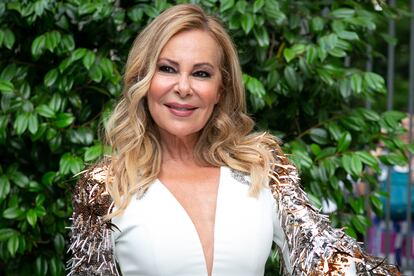 Ana García Obregón, en una fiesta en el Museo Thyssen de Madrid en junio de 2019.
