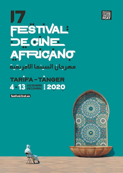 Cartel de la 17 edición del festival de Cine africano (FCAT) 2020.