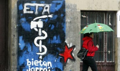 Begoña Rodríguez shared an image on Facebook that carried the ETA logo.