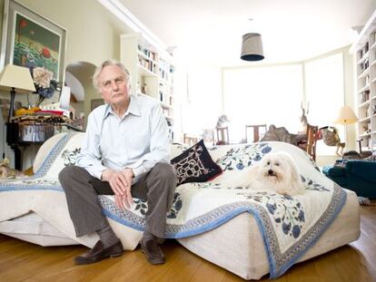Richard Dawkins, en su domicilio de Oxford durante la entrevista.