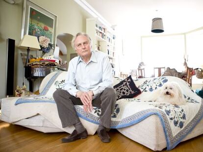 Richard Dawkins, en su domicilio de Oxford durante la entrevista.