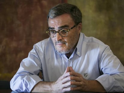El alcalde Lleida, Àngel Ros, en julio de 2015.