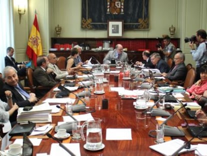 Pleno del CGPJ tras la dimisi&amp;oacute;n de Carlos D&amp;iacute;var.