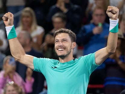 Pablo Carreño celebra su pase a la final.