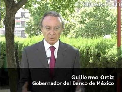 Guillermo Ortiz: 'La economía ya no está en caida libre'