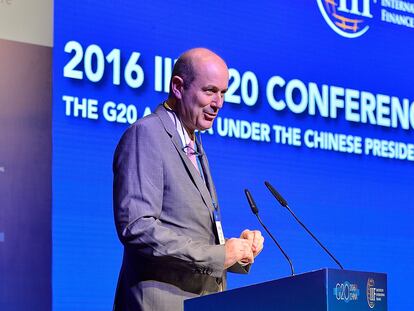 Federico Sturzenegger, durante una conferencia en octubre de 2016.