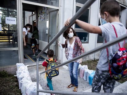 La vuelta al cole ha estado marcada por las medidas de seguridad impuestas por las restricciones sanitarias derivadas de la pandemia del coronavirus.