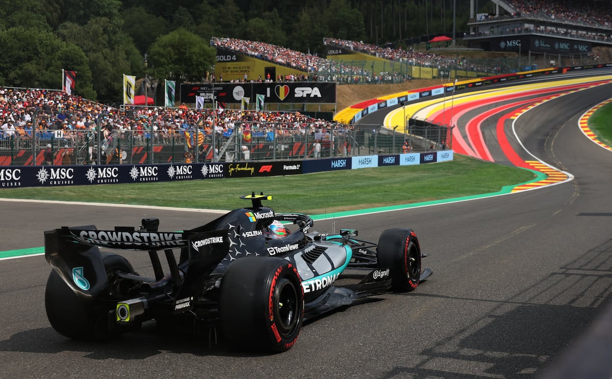Antonelli no necesita los rebufos para llevarse la ‘pole’ en Spa