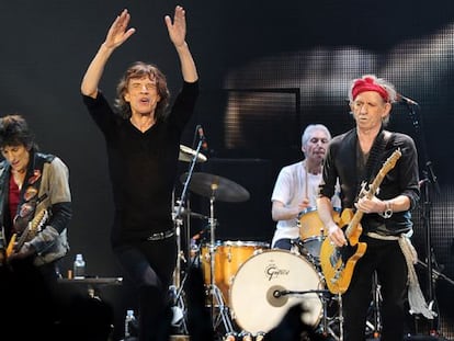 The Rolling Stones visitaron Colombia por primera vez en 2016.
