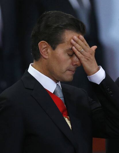 Enrique Pe&ntilde;a Nieto, presidente de M&eacute;xico, el pasado d&iacute;a 2 de septiembre.