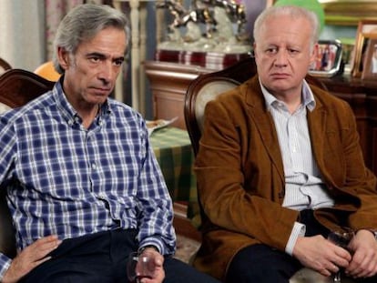 Imanol Arias y Juan Echanove en &#039;Cu&eacute;ntame&#039;.