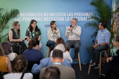 Lanzamiento de la Red Pan-Amazónica por la Bioeconomía: Un llamado a la colaboración regional, en la COP16, en Cali, el 30 de octubre de 2024.