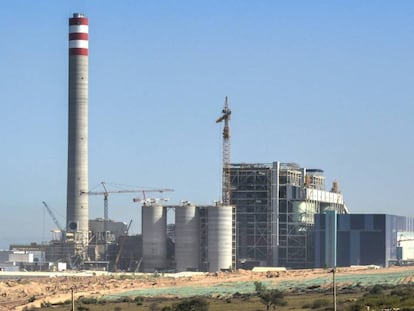Planta térmica de carbón en Safi, Marruecos, inaugurada el pasado diciembre.