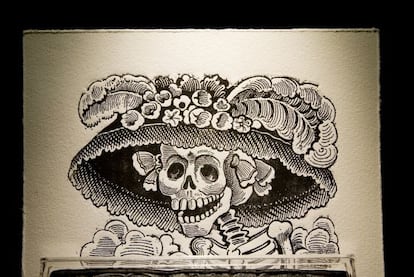 El dibujo de La Catrina, de José Guadalupe Posada.