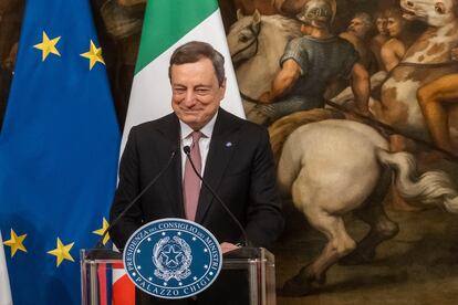 Mario Draghi, Primer Ministro de Italia