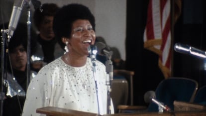 Imagen de 'Amazing Grace', documental sobre el concierto de dos días de Aretha Franklin