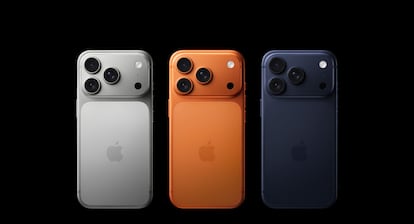 Colores del nuevo teléfono iPhone 17 Pro