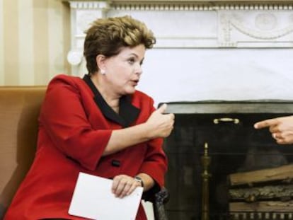 Rousseff y Obama, en la Casa Blanca en 2012.