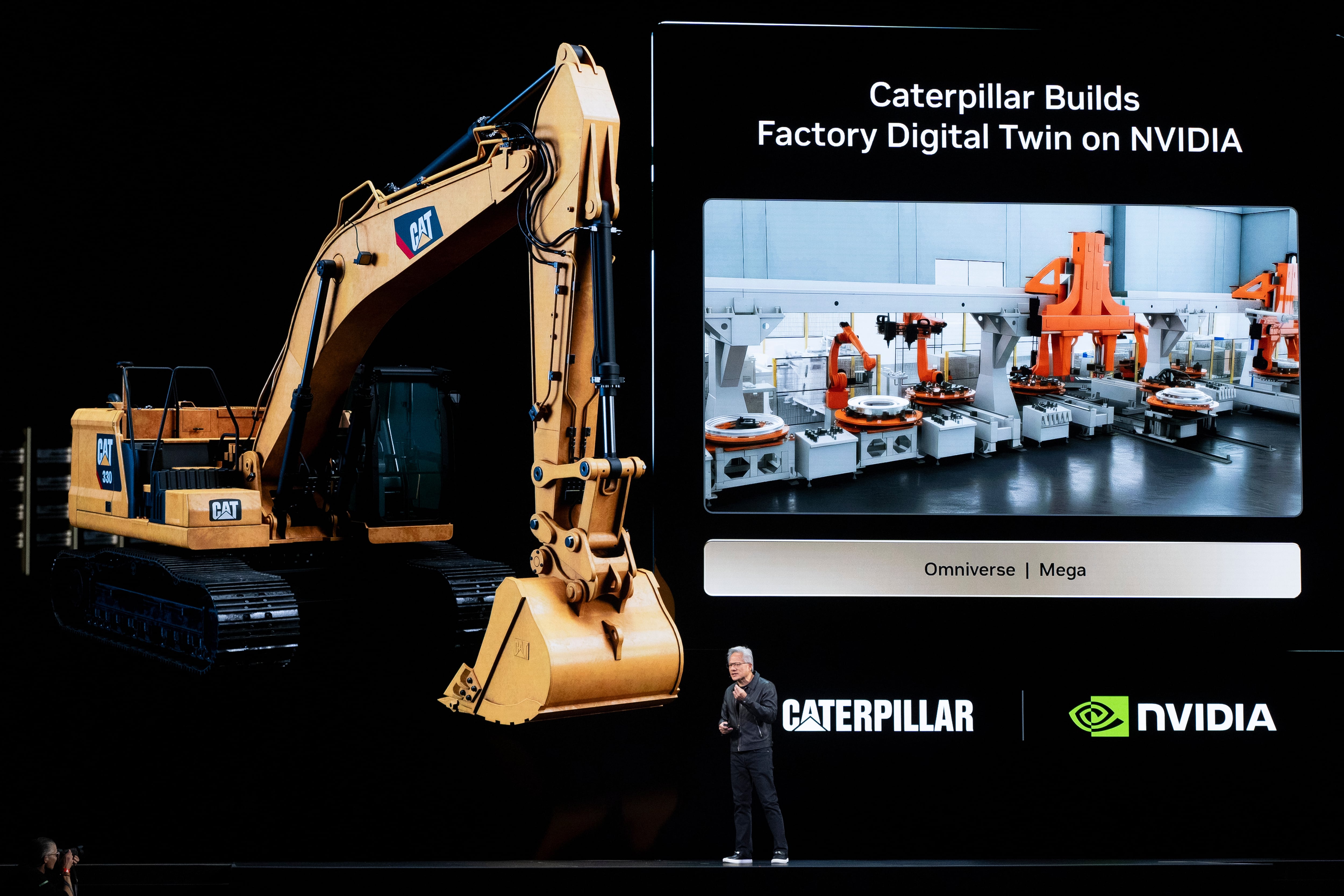 Jensen Huang, CEO de Nvidia, presenta las novedades de la empresa.